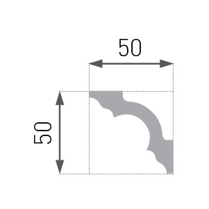 Plintă decorativă E-14