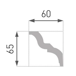 Plintă decorativă E-20