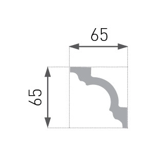 Plintă decorativă E-25