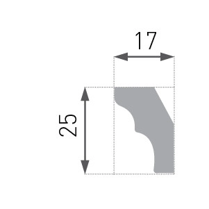 Plintă decorativă E-2