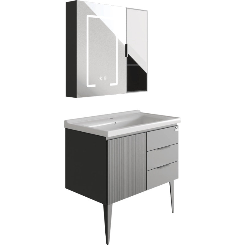 Dulap inferior și superior din PVC cu oglindă LED anti-ceață Z-2068