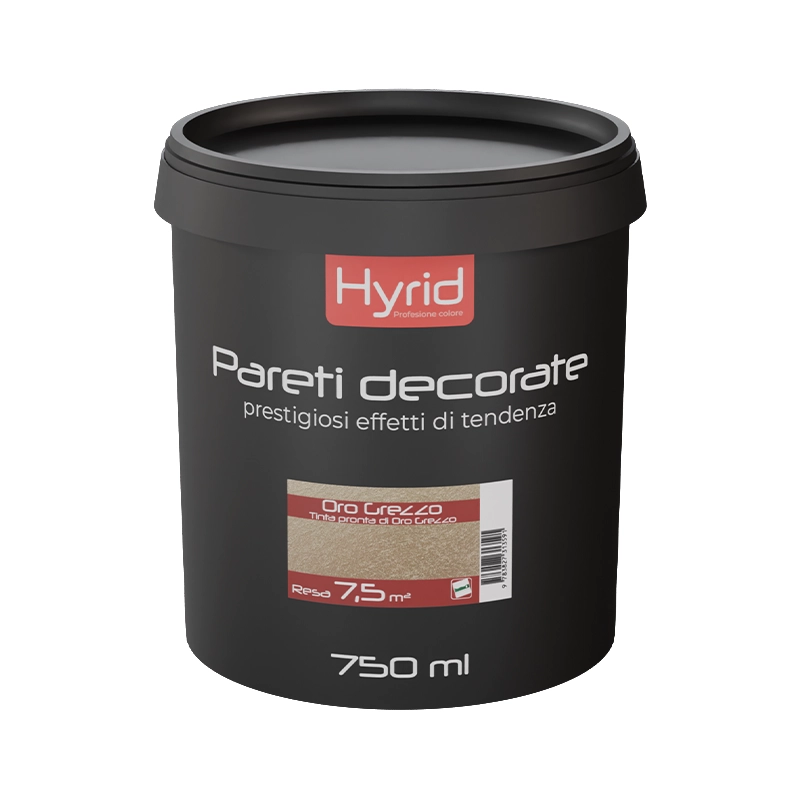 Tencuială italiană cu nisip metalic Oro Grezzo Hyrid