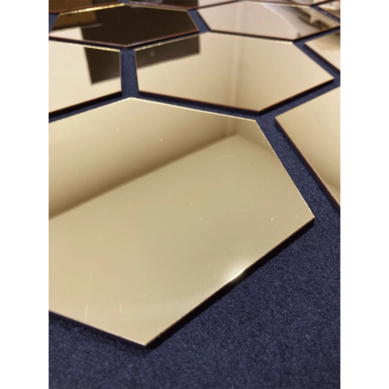 Panou acustic Gold - Honeycomb