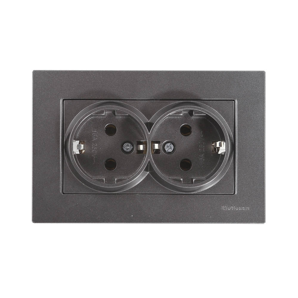 Soclu dublu shuko 16A Fume Rita Mutlusan