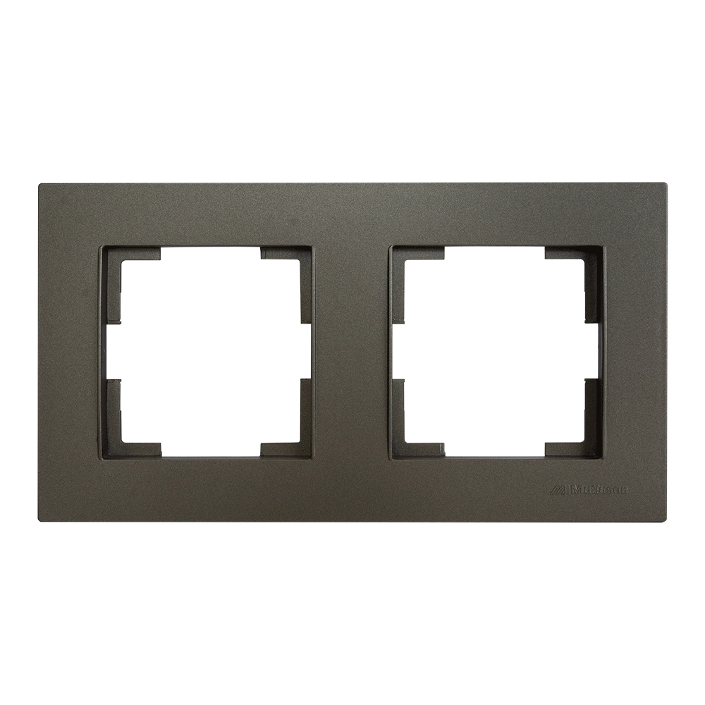 Cadru orizontal dublu Antracit Rita Mutlusan