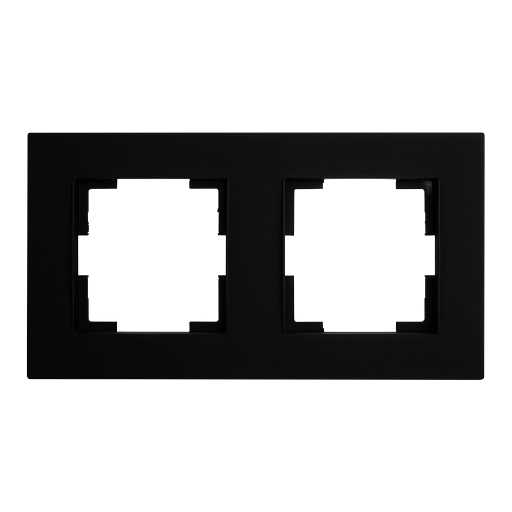 Cadru orizontal dublu negru Rita Mutlusan