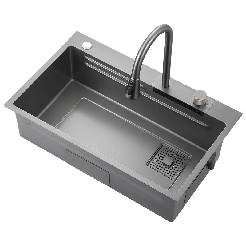 Set chiuvetă Z-109 negru mat