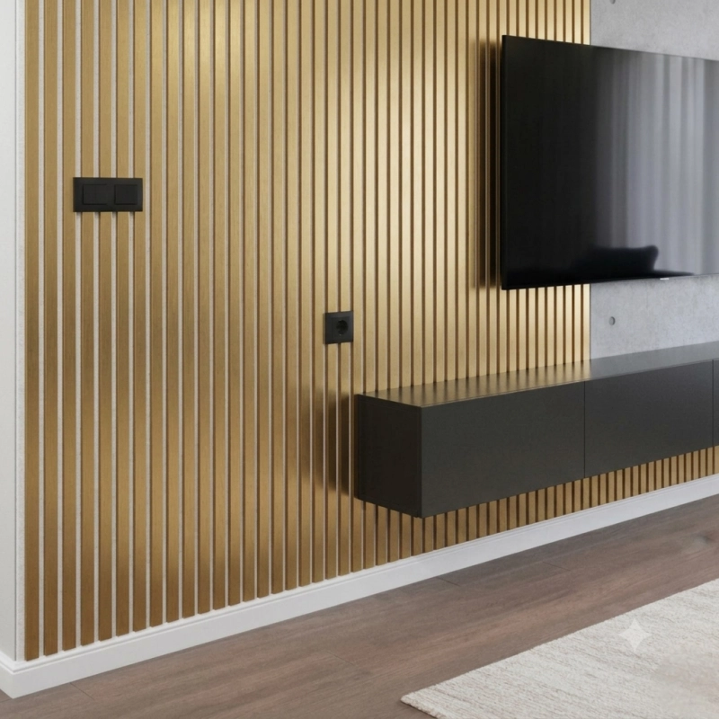 Panou acustic din MDF 60x275 cm + CADOU: Adeziv