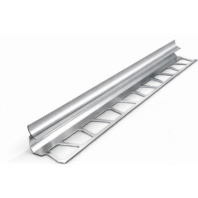 Colț interior din aluminiu - Argintiu lucios