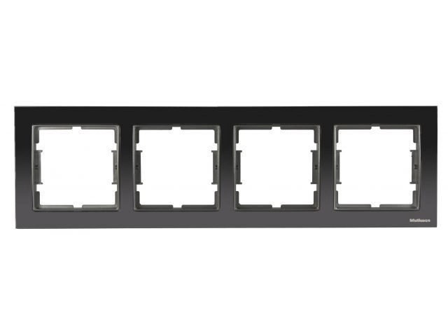 Cadru cromat orizontal Quad Gri Elitra