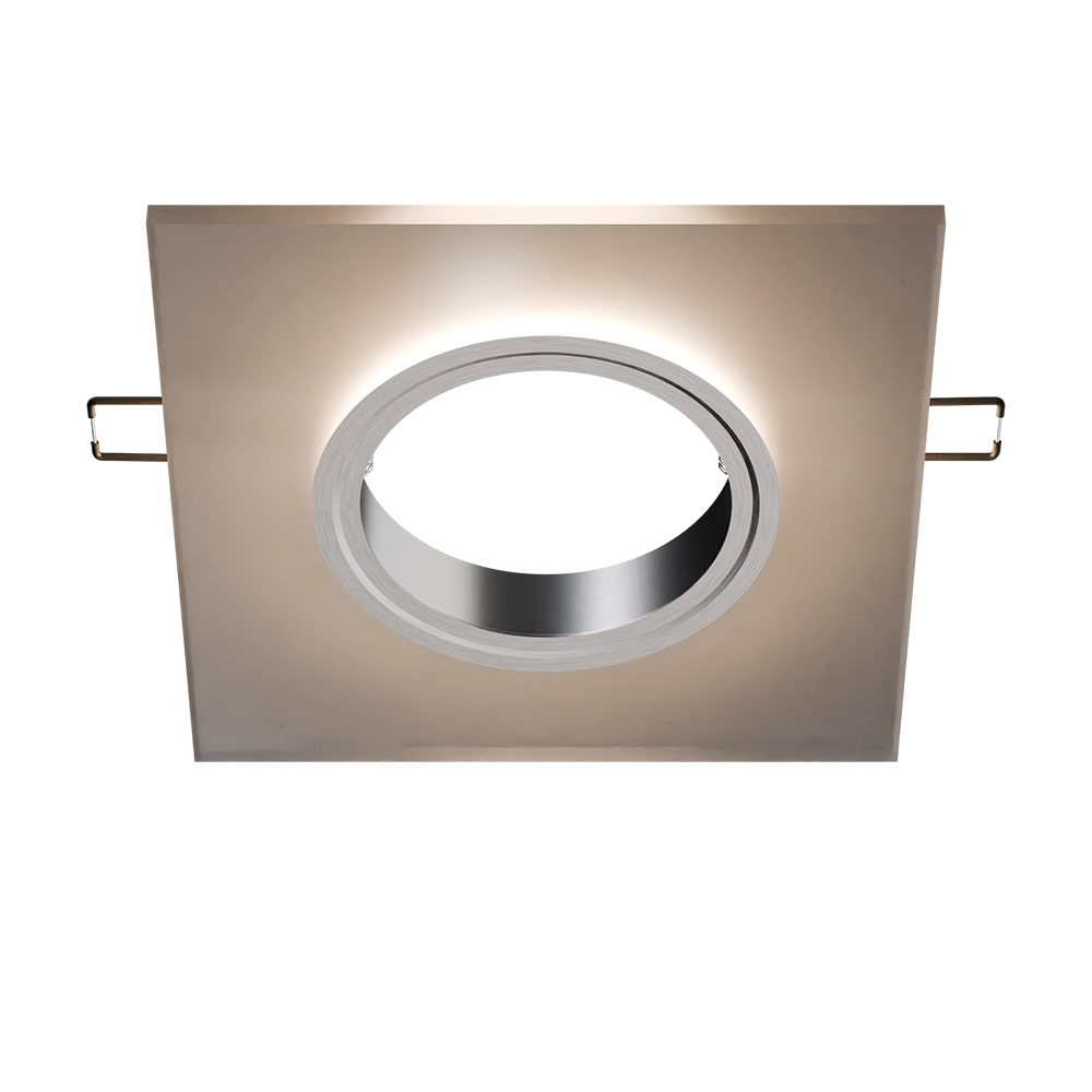 Lună pătrată din sticlă de aluminiu - 4000K