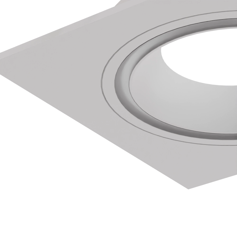 Aluminiu lună alb pătrat