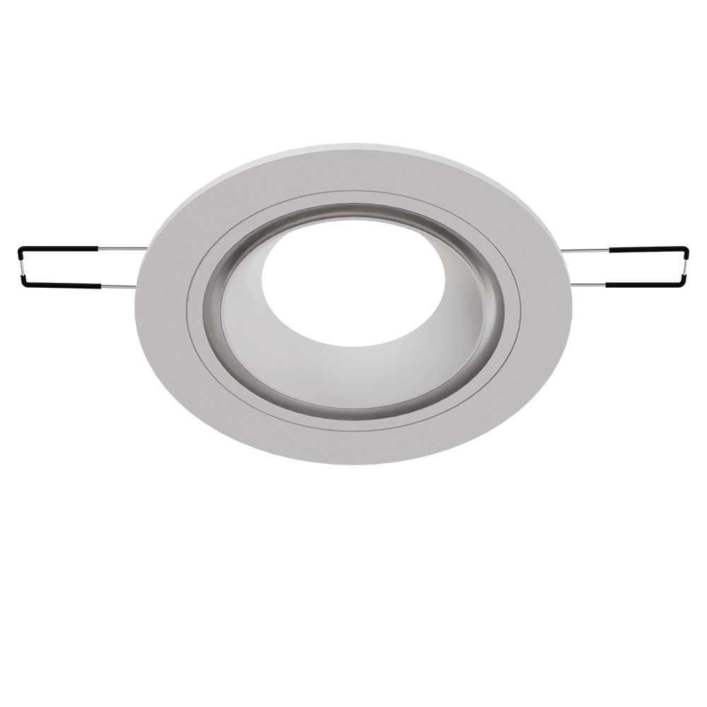 Lună din aluminiu albă rotundă