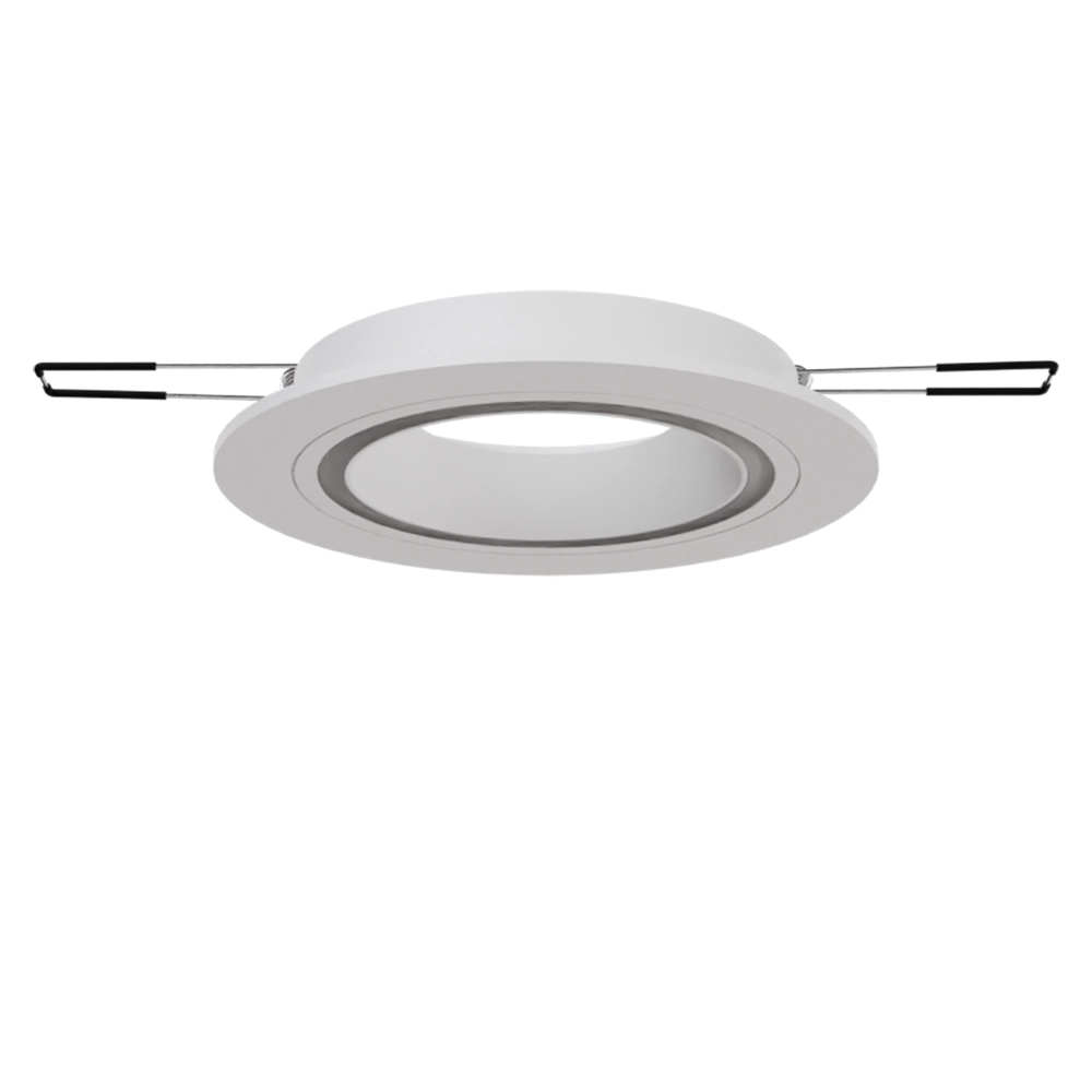 Lună din aluminiu albă rotundă