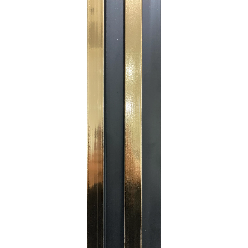 Panoul liniar decorativ din PVC Elite aur