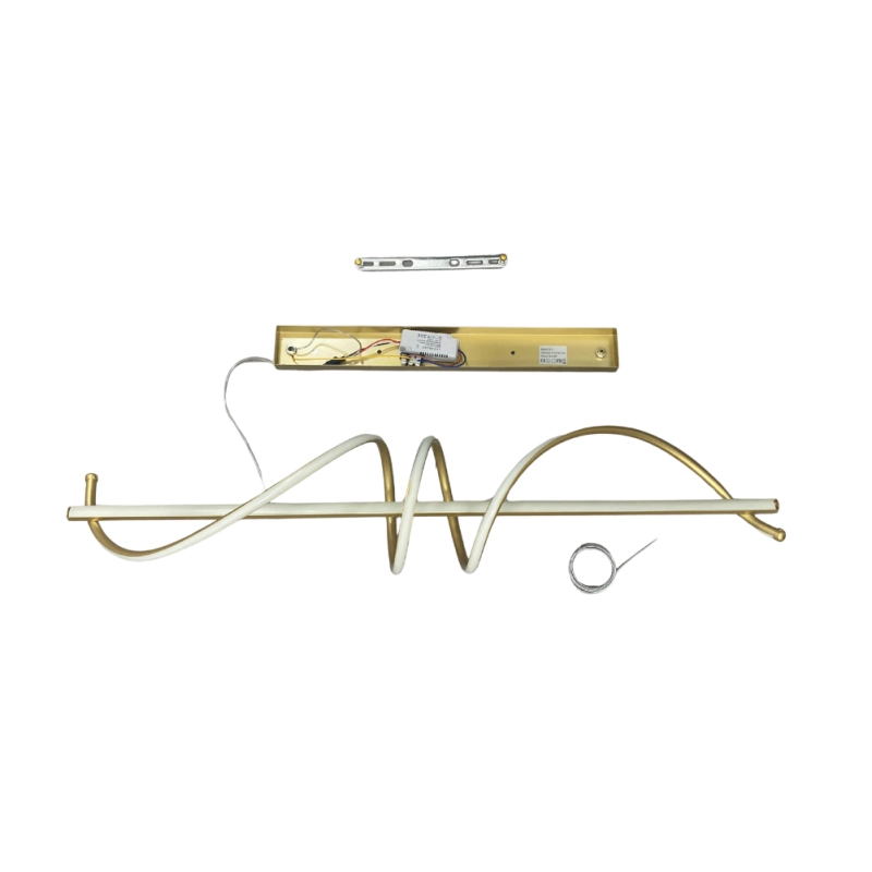 Candelabru LED 100cm auriu - 56W