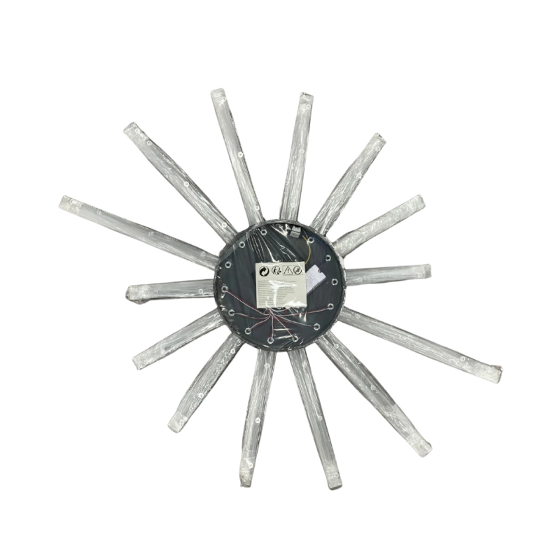 Candelabru LED negru 108x15cm 7L