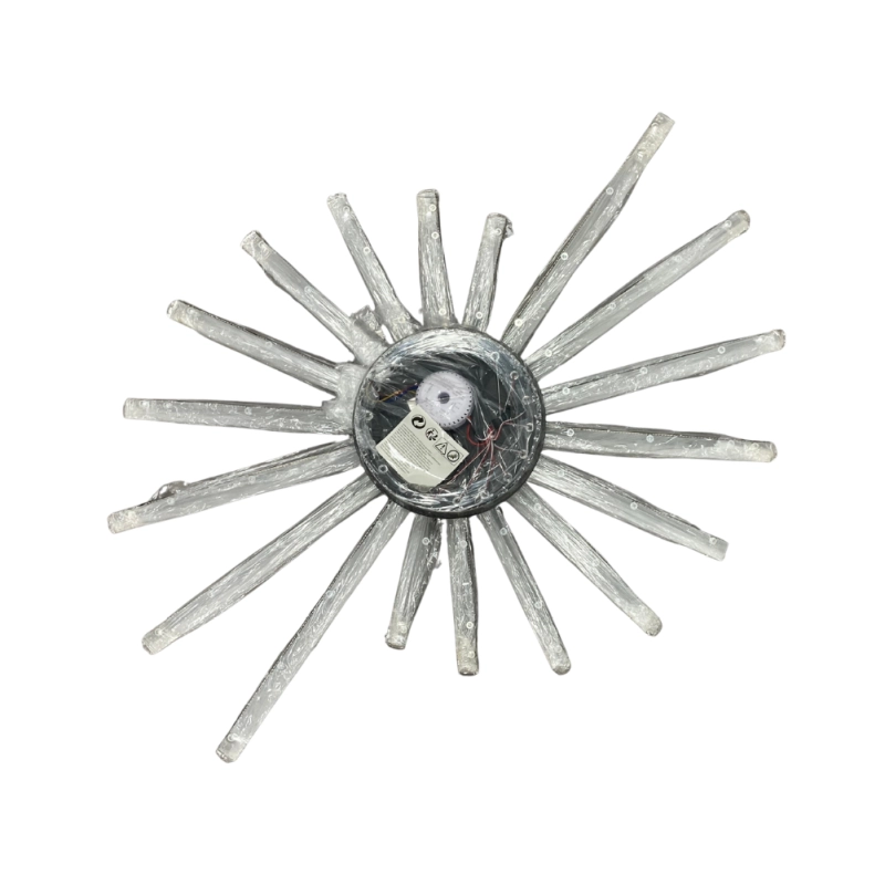 Candelabru LED negru 108x15cm 9L