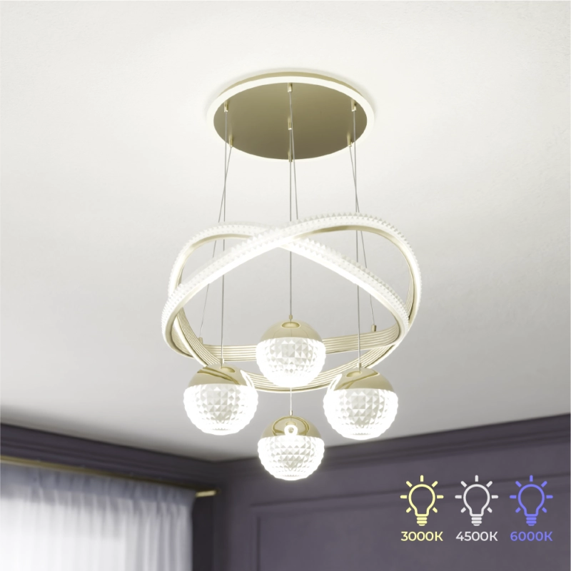 Panglică LED aluminiu + acrilic (40x100cm)