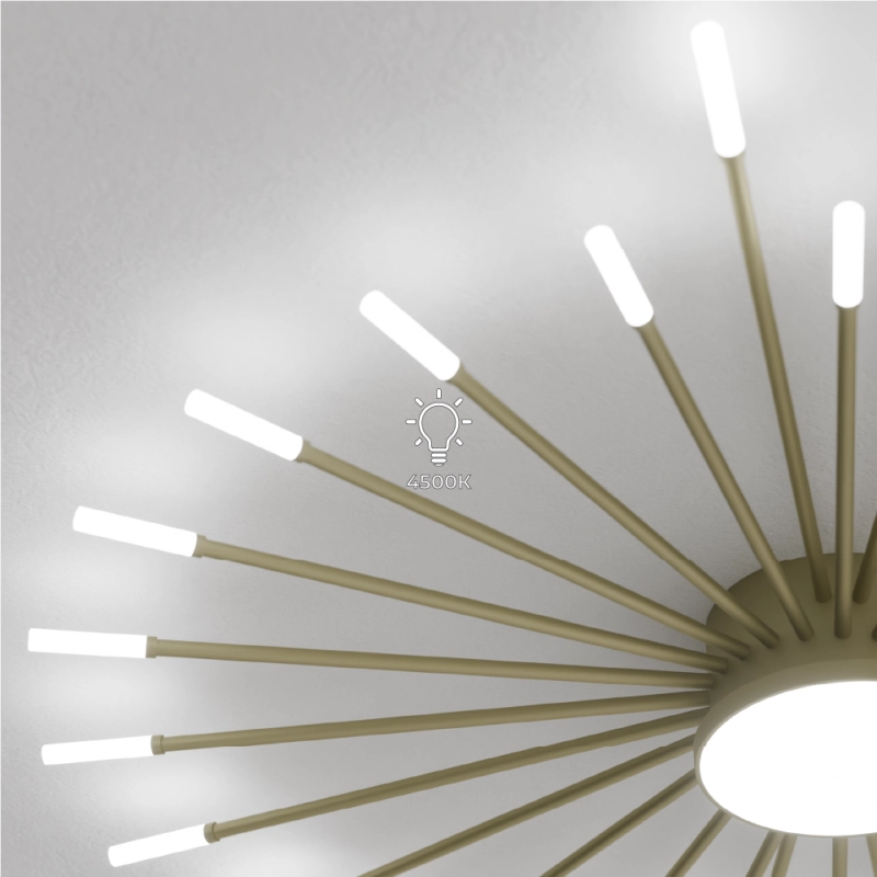 LED lampă de plafon (28+1) becuri 105x7 4500K