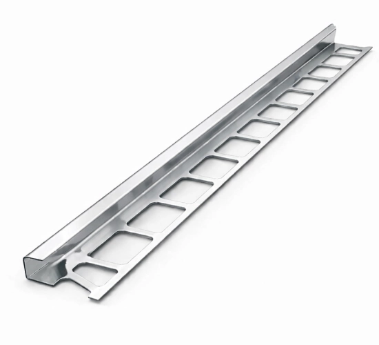 Colț exterior din aluminiu - Argintiu lucios