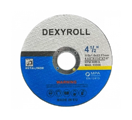 Disc de tăiat pentru metal / inox ø115mm